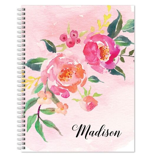 Floral Branch Spiral Notebook